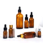 Dropper شيشي جي بوتل 5ml-100ml امبر لازمي تيل جي بوتل لڪي سان | هانگوا گلاس