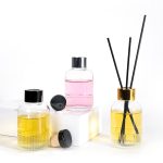 Muundo Mpya wa Chupa ya Kioo cha Reed 100ml ya Kioo cha Nyumbani cha Diffuser | Kioo cha Honghua