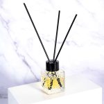 Square Aromatherapy Diffuser Botolo 50ml 100ml 200ml Madzi Cube Glass Reed Diffuser Botolo | Galasi ya Honghua