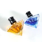 Sticla de parfum cu diamante goală de 70 ml Flacon spray de lux din sticlă | Sticla Honghua