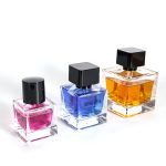 Anasa Tupu 18ml 30ml 50ml 100ml Chupa ya Kunyunyuzia ya Kioo cha Manukato ya Mraba | Kioo cha Honghua