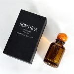 Amber Round Perfume Botolo 30ml 50ml 100ml Ndi Kapu Yopangidwa ndi Mpira | Galasi ya Honghua