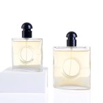 25ml 50ml 80ml Shishe parfumi me pompë qelqi të sheshtë, të rrumbullakët, premium | Xhami Honghua