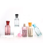 Wouj vè boutèy pafen 80ml woz nwa zoranj ble silenn pafen espre boutèy | Honghua Glass