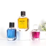 Sticle de parfum unice Flacon spray de 50 ml Crimp Flacon de parfum de 100 ml cu cutie | Sticla Honghua