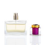 30ml 50ml 100ml Shishe Parfumi Xhuxh Luksoz Drejtkëndësh me Spray Me Kapak Rozë | Xhami Honghua
