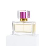 30ml 50ml 100ml Shishe Parfumi Xhuxh Luksoz Drejtkëndësh me Spray Me Kapak Rozë | Xhami Honghua