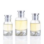30ml 50ml 100ml Sticla de parfum cu pulverizare inferioară a vulcanului argintiu de lux | Sticla Honghua