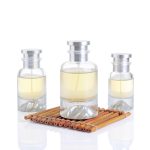 30ml 50ml 100ml Sticla de parfum cu pulverizare inferioară a vulcanului argintiu de lux | Sticla Honghua
