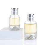 30ml 50ml 100ml Sticla de parfum cu pulverizare inferioară a vulcanului argintiu de lux | Sticla Honghua