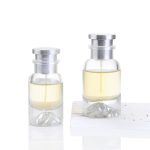 30ml 50ml 100ml Sticla de parfum cu pulverizare inferioară a vulcanului argintiu de lux | Sticla Honghua