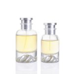 30ml 50ml 100ml Sticla de parfum cu pulverizare inferioară a vulcanului argintiu de lux | Sticla Honghua