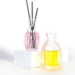 Flixkun tad-Diffużur tad-Disinn Uniku tal-Ħġieġ Dekorattiv tal-Ippakkjar tad-Diffużur tal-Aroma Bottle100ml | Ħġieġ Honghua