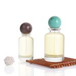 30ml 50ml 100ml Shishe Parfumi Cilindër Qelqi Me Kapak Unik Topi | Xhami Honghua