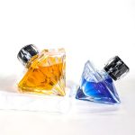 Sticla de parfum cu diamante goală de 70 ml Flacon spray de lux din sticlă | Sticla Honghua