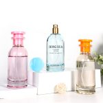 Wouj vè boutèy pafen 80ml woz nwa zoranj ble silenn pafen espre boutèy | Honghua Glass