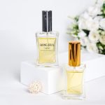 نئين ڊيزائن پتلي کمر جي شڪل خوشبو جي بوتل 30ml 50ml 100ml اسڪوائر پرفيوم اسپري بوتل | هانگوا گلاس