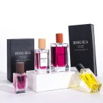 Ufungaji wa Chupa ya Manukato ya Kioo cha Mraba Yenye Nembo 30ml 35ml 50ml 100ml | Kioo cha Honghua