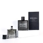 Chupa ya Manukato Nyeusi 50ml 100ml Chupa Tupu ya Manukato ya Glass Spary | Kioo cha Honghua