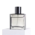 50ml 100ml Chupa ya Manukato ya Kioo cha Kijivu cha kifahari Kwa Wanaume | Kioo cha Honghua