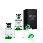 Chupa ya Kijani ya Manukato Tupu ya Manukato 30ml 50ml Chupa ya Kunyunyuzia ya Kioo | Kioo cha Honghua