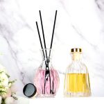 Flixkun tad-Diffużur tad-Disinn Uniku tal-Ħġieġ Dekorattiv tal-Ippakkjar tad-Diffużur tal-Aroma Bottle100ml | Ħġieġ Honghua