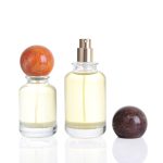 30ml 50ml 100ml Shishe Parfumi Cilindër Qelqi Me Kapak Unik Topi | Xhami Honghua
