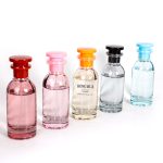 Wouj vè boutèy pafen 80ml woz nwa zoranj ble silenn pafen espre boutèy | Honghua Glass