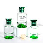 Chupa ya Kijani ya Manukato Tupu ya Manukato 30ml 50ml Chupa ya Kunyunyuzia ya Kioo | Kioo cha Honghua