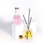 Flixkun tad-Diffużur tad-Disinn Uniku tal-Ħġieġ Dekorattiv tal-Ippakkjar tad-Diffużur tal-Aroma Bottle100ml | Ħġieġ Honghua