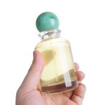 30ml 50ml 100ml Shishe Parfumi Cilindër Qelqi Me Kapak Unik Topi | Xhami Honghua