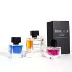 Anasa Tupu 18ml 30ml 50ml 100ml Chupa ya Kunyunyuzia ya Kioo cha Manukato ya Mraba | Kioo cha Honghua