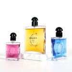 Luxury Flat Perfume Bottle 25ml 50ml 80ml Bagong Square Glass Perfume Spray Bottle | Salamin ng Honghua