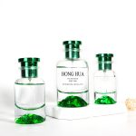 Chupa ya Kijani ya Manukato Tupu ya Manukato 30ml 50ml Chupa ya Kunyunyuzia ya Kioo | Kioo cha Honghua