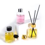 Muundo Mpya wa Chupa ya Kioo cha Reed 100ml ya Kioo cha Nyumbani cha Diffuser | Kioo cha Honghua